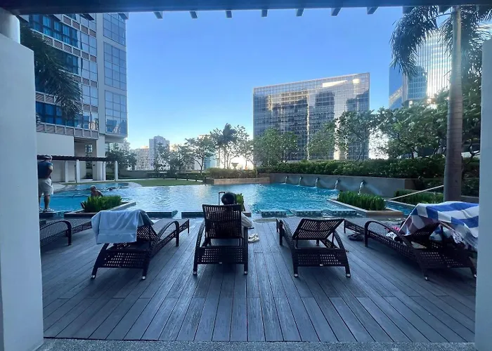 Stylish 1br Prime Bgc Uptown Near Hyatt #upt119c * Manila