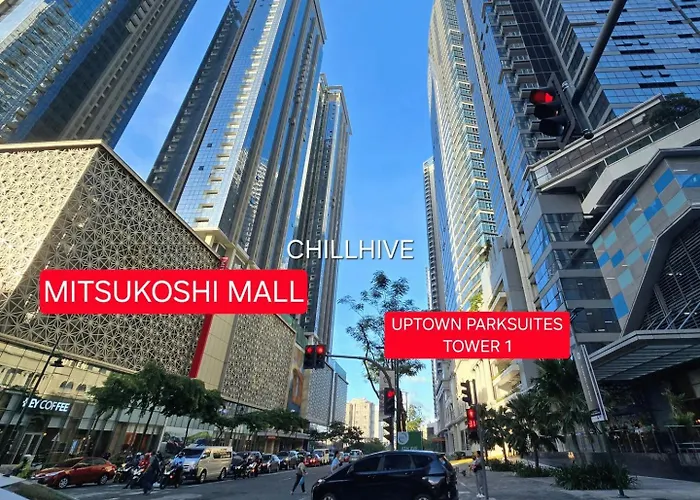 Stylish 1br Prime Bgc Uptown Near Hyatt #upt119c Holiday home Manila